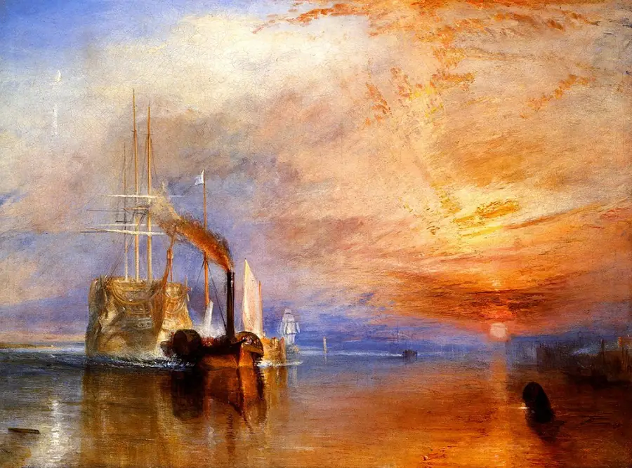 Detailed, large resolution photograph of The Fighting Temeraire